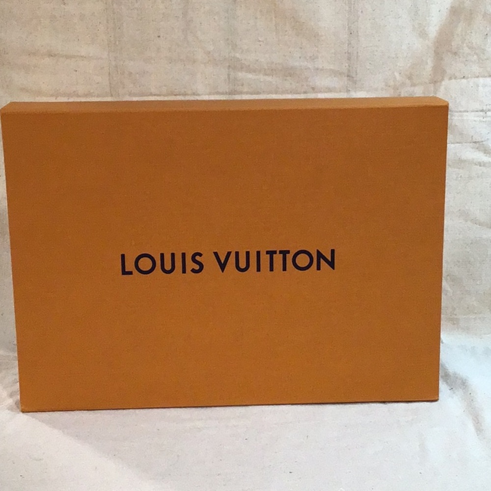 Louis Vuitton signature orange gift large box